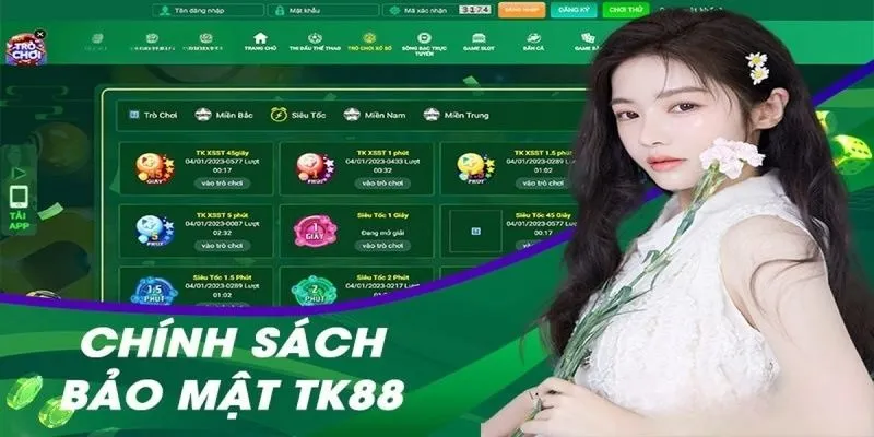 Chính sách bảo mật TK88 chi tiết nhất
